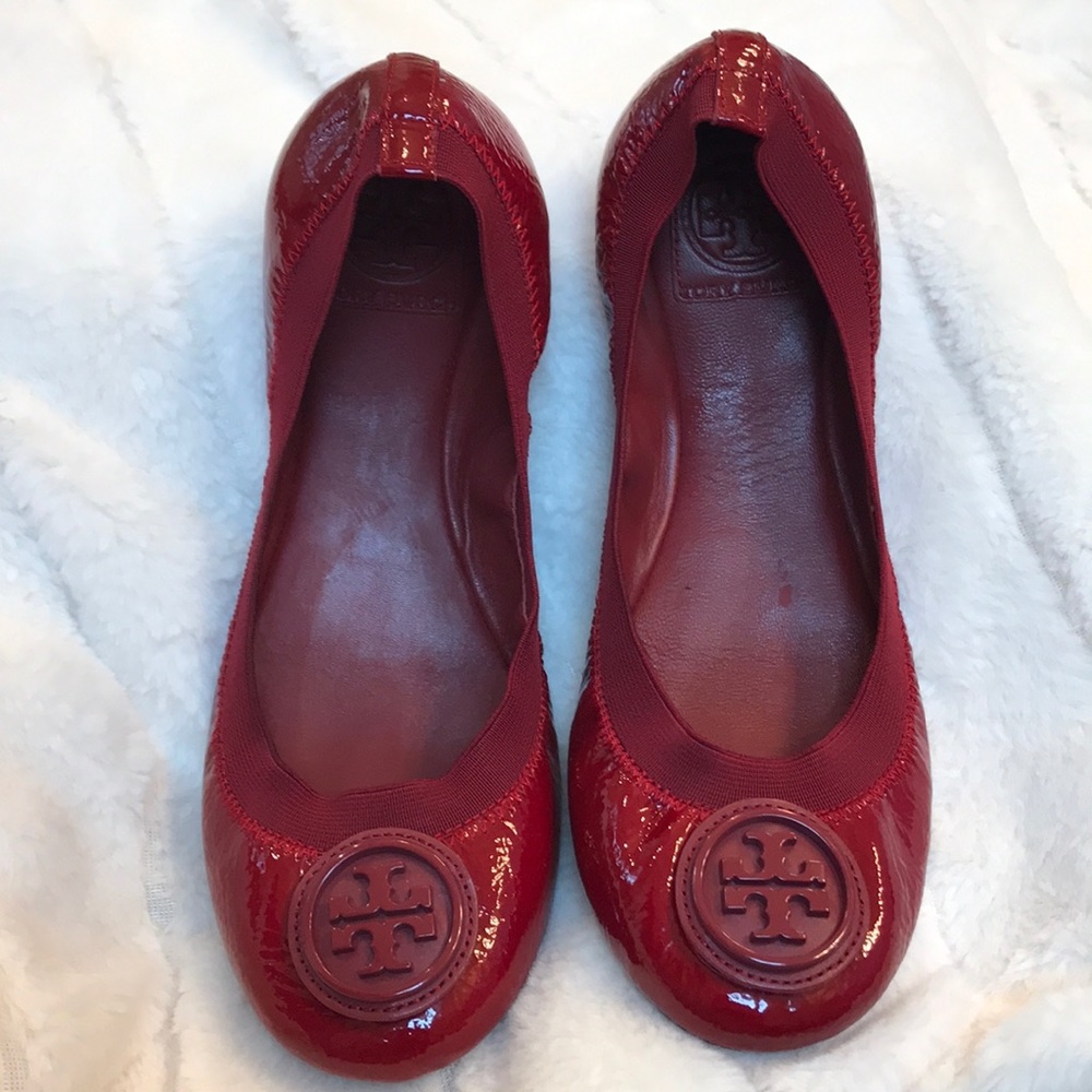 Tory Burch Caroline Sangria ballet flat size 7.5